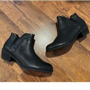 B.O.C. Women's Grover Faux Leather Ankle Bootie – Black – Size 11 – NWOB